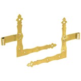 Zawias naraożnikowy prosty ozdobny L+P - ZNO DMX - 1