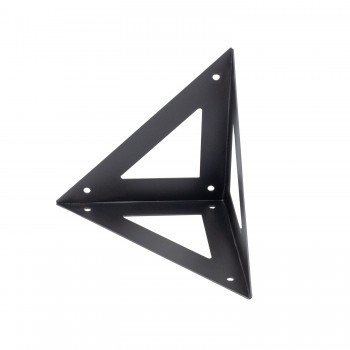 Wspornik półki LOFT czarny 120x120x120 - WOL 1 Velano - 1