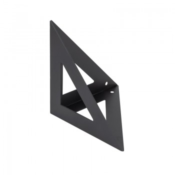 Wspornik półki LOFT czarny 120x120x120 - WOL 1 Velano - 2