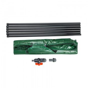 Zbiornik na deszczówkę, wodę z rynny - 100L - składany Grindi - 2