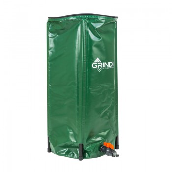 Zbiornik na deszczówkę, wodę z rynny - 100L - składany Grindi - 7