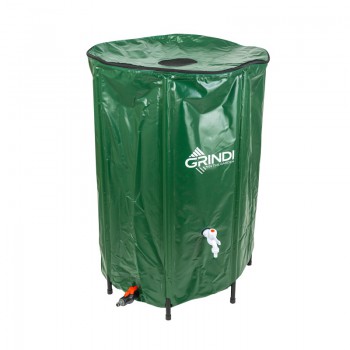 Zbiornik na deszczówkę, wodę z rynny - 380L - składany Grindi - 1