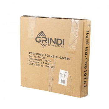 Poszycie zadaszenia do pergoli Andros 250x300 beżowe Grindi - 3