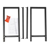 Stojak na drewno kominkowe 61x30x61 - Kayu Grindi - 6