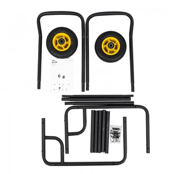 Stojak, wózek, kosz na drewno kominkowe 70x45x109 - TGD 1 GRINDI IN THE GARDEN - 5