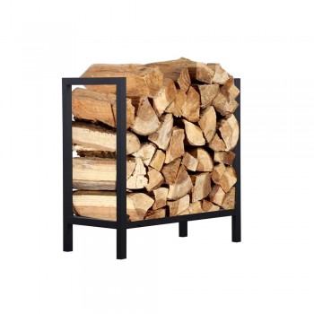 Stojak na drewno kominkowe 61x30x61 - Kayu Grindi - 5