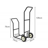 Stojak, wózek, kosz na drewno kominkowe 70x45x109 - TGD 1 GRINDI IN THE GARDEN - 6