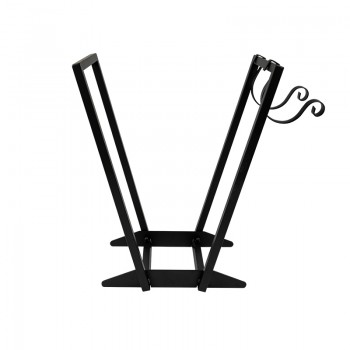 Stojak na drewno kominkowe 46x28x56 - Kuni Grindi - 3