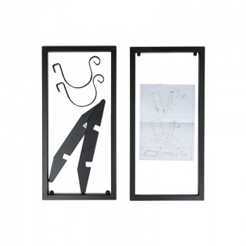 Stojak na drewno kominkowe 46x28x56 - Kuni Grindi - 6