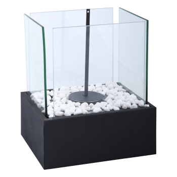 Biokominek wolnostojący okrągły - 25x21x28 Apo Esschert Design - 2