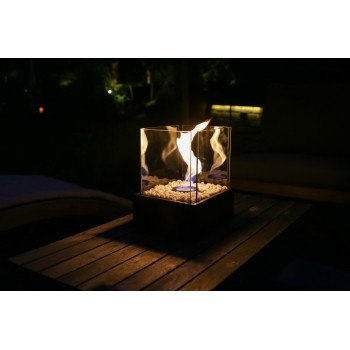 Biokominek wolnostojący okrągły - 25x21x28 Apo Esschert Design - 3