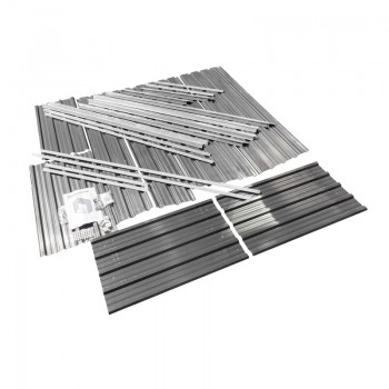 Wiata na drewno kominkowe drewutnia 217x83x154 - Kai II Grindi - 6