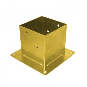 Podstawa słupa - prostokątna - PSP - żółta GRUNDLINE - 15