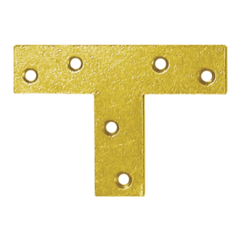 Łącznik do drewna typu "T" - KT - złoty DMX - 1