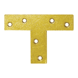 Łącznik do drewna typu "T" - KT - złoty DMX - 1
