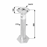 PWB - przedłużenie podstawy wkręcanej PWM DMX - 4