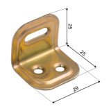 Kątownik montażowy złoty - FKS DMX - 2