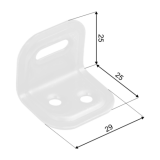 copy of Kątownik montażowy złoty - FKS DMX - 2