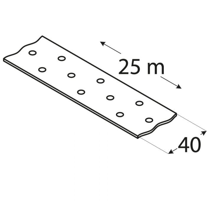 TM 2 - Taśma montażowa ciesielska 40mm DMX - 4