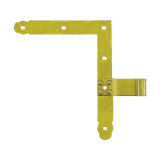 Zawias narożnikowy prosty (L+P) - ZN DMX - 1