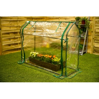 Tomaten Foliengewächshaus Treibhaus Pflanzenhaus - 124x42x92 - Aster V Grindi - 5