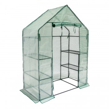 Szklarnia ogrodowa zielona domek - 143x73x195 - Canna I Grindi - 1