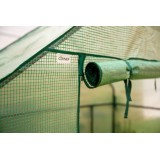 Szklarnia ogrodowa zielona domek - 143x73x195 - Canna I Grindi - 6