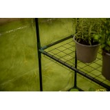 Szklarnia ogrodowa przezroczysta - domek 143x73x195 - Canna I Grindi - 5