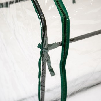 Tomaten Foliengewächshaus Treibhaus Pflanzenhaus - 124x42x92 - Aster V Grindi - 11