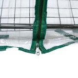 Miniszklarnia 43x27x31 - Lotus I Przezroczysta Grindi - 6