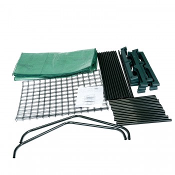 Szklarnia ogrodowa 3-półkowa - 70x50x158 - Crocus II zielona Grindi - 12