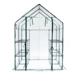 Szklarnia ogrodowa domek przezroczysta - 143x143x195 - Dalia Grindi - 6