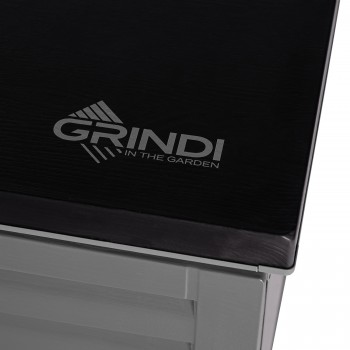 Skrzynia ogrodowa - Larus 390 litrów - ciemnoszara Grindi - 4