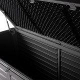 Skrzynia ogrodowa - Larus 390 litrów - ciemnoszara Grindi - 6