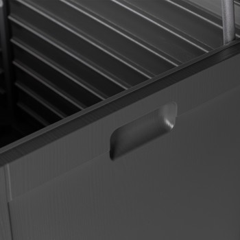 Skrzynia ogrodowa - Larus 390 litrów - ciemnoszara Grindi - 7