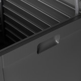 Skrzynia ogrodowa - Larus 390 litrów - ciemnoszara Grindi - 7