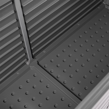 Skrzynia ogrodowa - Larus 390 litrów - ciemnoszara Grindi - 8