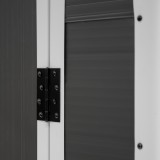 Domek ogrodowy plastikowy, szary - Bellis I - 134x104x204 Grindi - 5