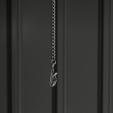 Szafa Schowek ogrodowy metalowy - szary - 173x101x131 - Phlox Grindi - 8