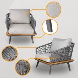 Zestaw mebli ogrodowych - Balo Grindi - 2