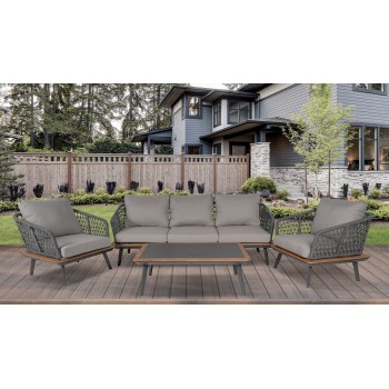 Zestaw mebli ogrodowych - Balo Grindi - 10