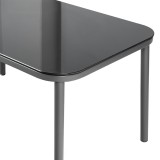 Zestaw mebli ogrodowych ciemny beż - Paga I Grindi - 8