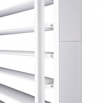 Ścianka żaluzjowa panel do pergoli Kea - biała Grindi - 6