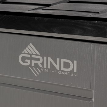 Szafa Schowek ogrodowy plastikowy - szara - 1170L Grindi - 6