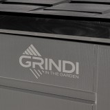 Szafa Schowek ogrodowy plastikowy - szara - 1170L Grindi - 6
