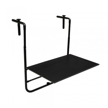 Składany stolik balkonowy czarny - SSB 1 Grindi - 1