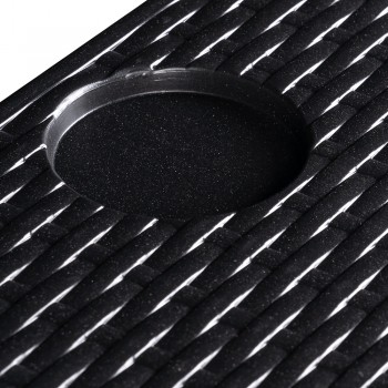 Składany stolik balkonowy czarny - SSB 2 Grindi - 3