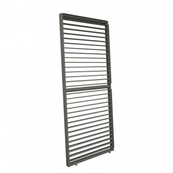 Ścianka żaluzjowa panel do pergoli Kea - szara Grindi - 1