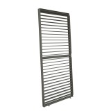 Ścianka żaluzjowa panel do pergoli Kea - szara Grindi - 1