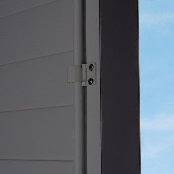 Ścianka żaluzjowa panel do pergoli Kea - szara Grindi - 5